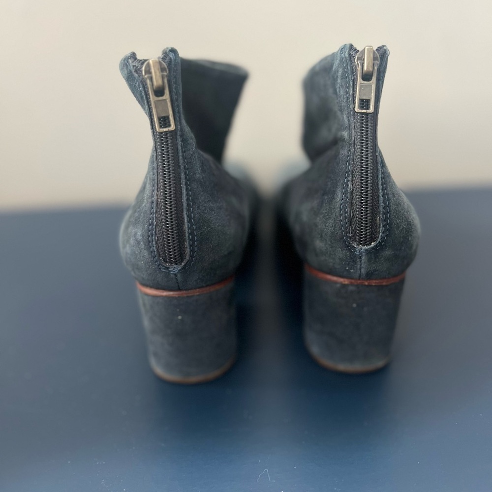 Blue Suede Rachel Comey Boots - 8 - Picture 3 of 6